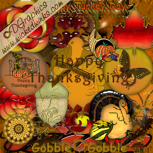 Thanksgiving Element Pack